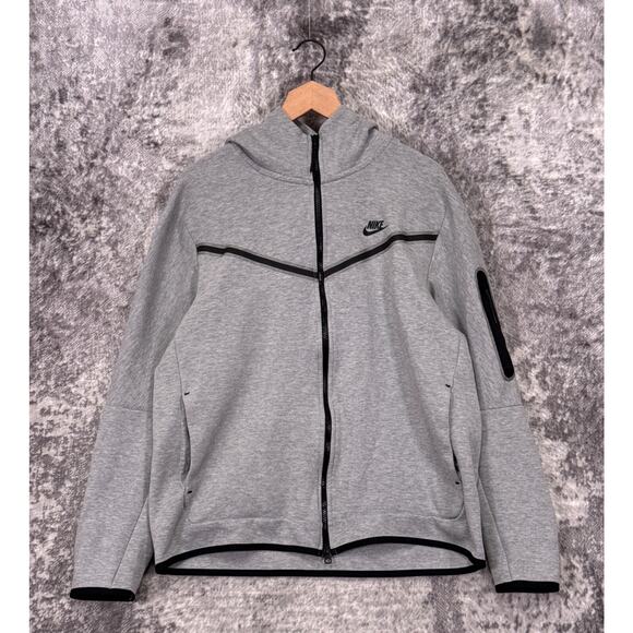 Nike Sweater XL Mens Sportswear Tech Fleece Full Zip Hoodie Sweatshirt - Picture 1 of 8